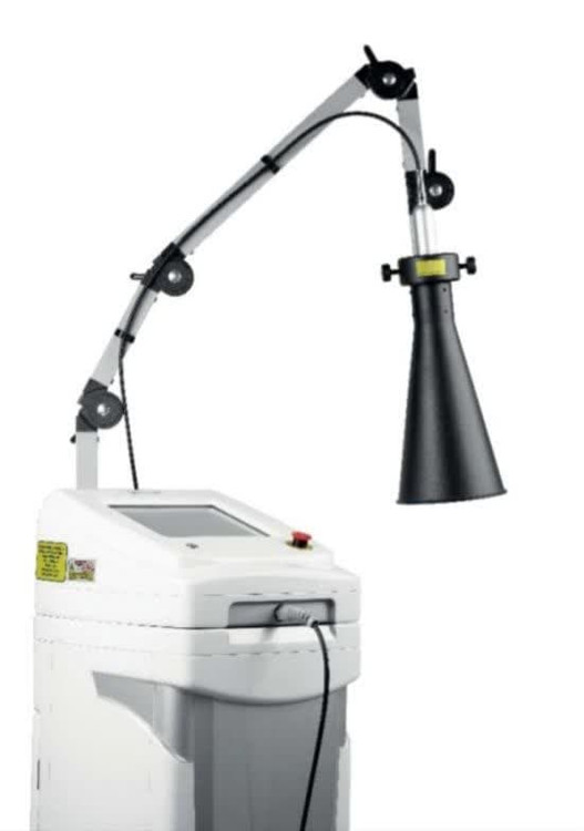 لیزر پرتوان 10W_MDF همراه با ترالی 10وات 980 nm و بازوی اسکنر